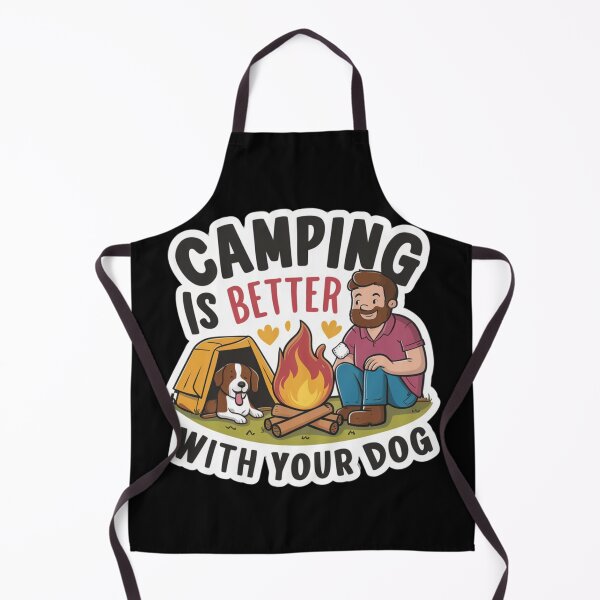 Item preview, Camping is Best With Your Dog designed and sold by Peter Stawicki.