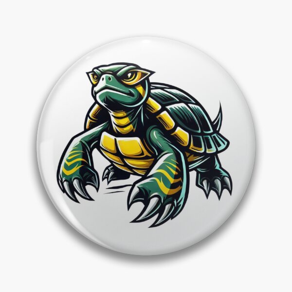 Item preview, Edgy Yellow-bellied Slider - Cool Cartoon Turtle designed and sold by takeng07.