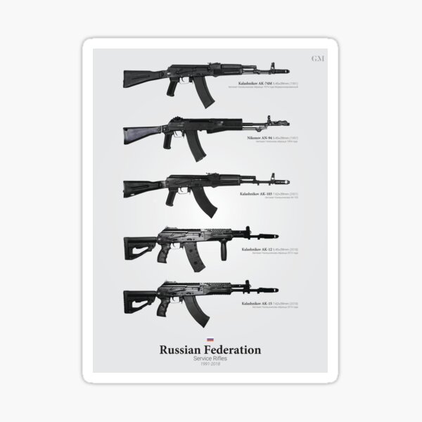 Service Rifles of the Russian Federation Sticker