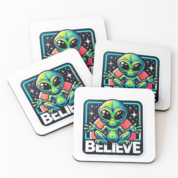 Item preview, I Believe in Aliens T-shirt designed and sold by Travelcases.
