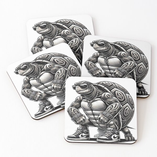 Item preview, Full-Body Florida Box Turtle - Cool Cartoon Art" designed and sold by takeng07.