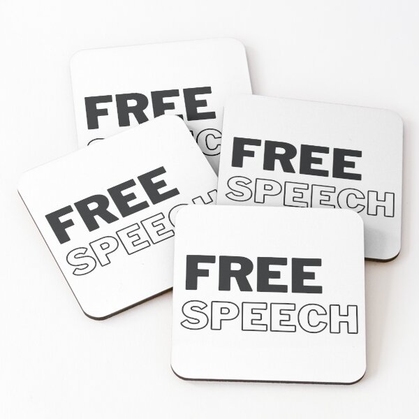 Item preview, Free Speech  designed and sold by CapriCreatives.