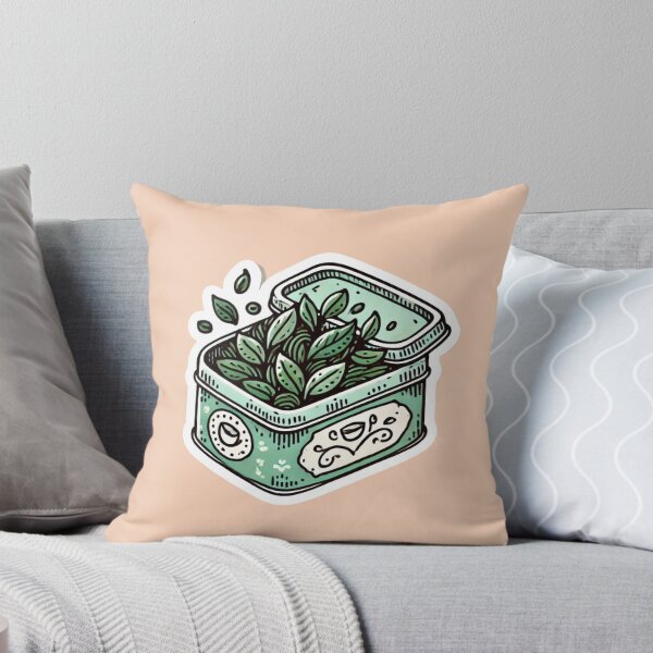 Item preview, Cute Tin Of Tea Leaves designed and sold by Bug-and-Dove.