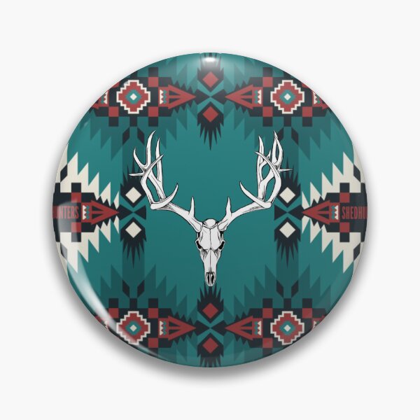 Item preview, Aztec Southwest Deer Skull  designed and sold by ShedHunters.