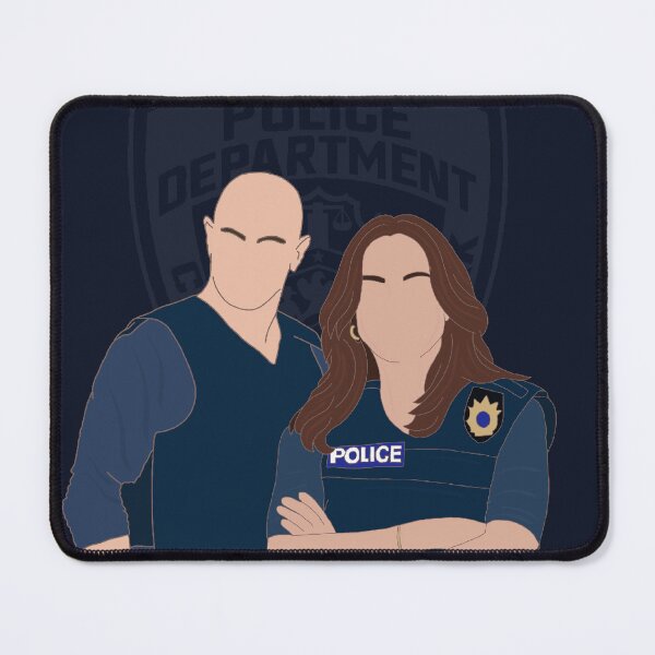Item preview, Elliot Stabler and Olivia Benson - NY finest designed and sold by DbfozDesigns.