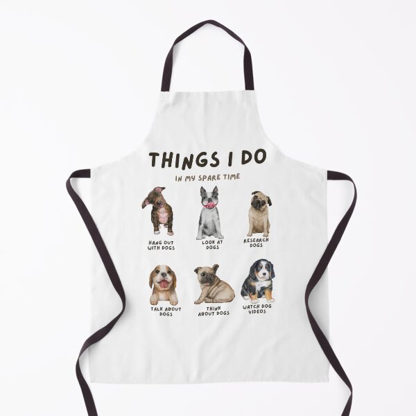 Item preview, cute dog designed and sold by Playful Strokes pom@pom.