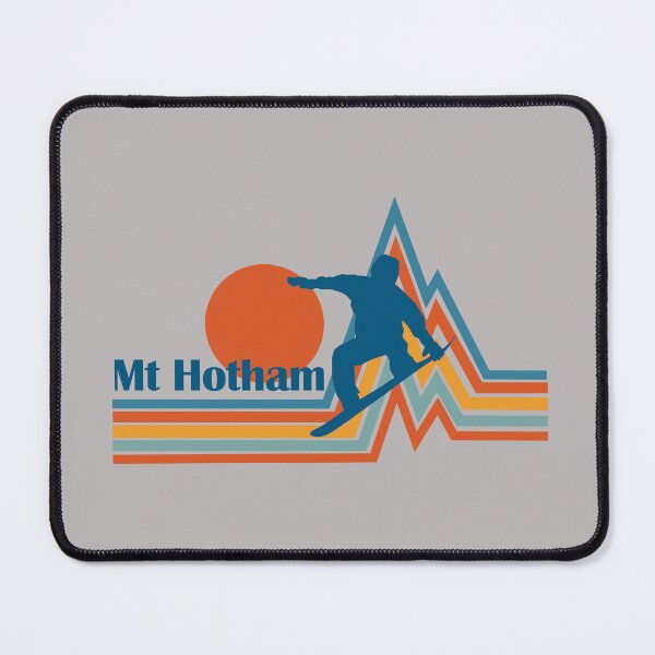 Item preview, Vintage Summit: retro snow boarder at work, Mount Hotham designed and sold by rillak.