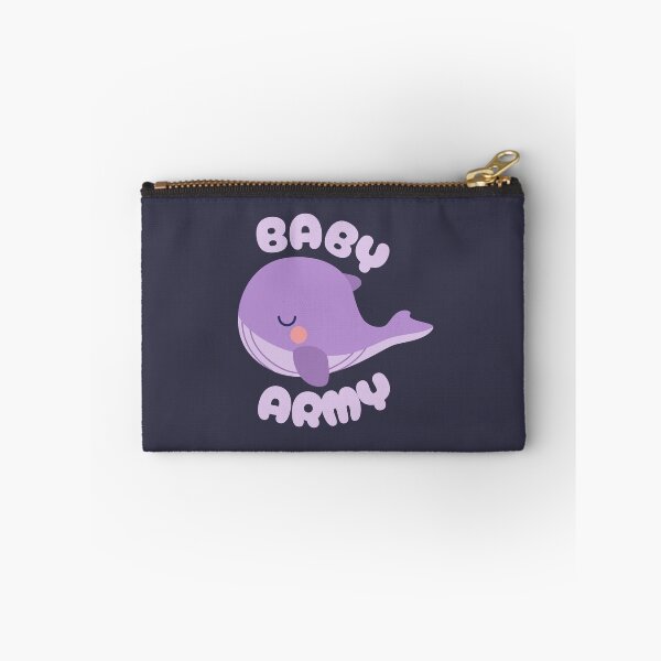 Item preview, BTS bangtan baby army whale purple typography Morcaworks designed and sold by Morcawork.