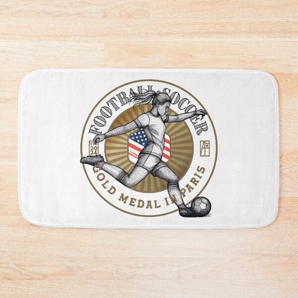 Item preview, 2024 - USA - FOOTBALL - SOCCER - GOLD MEDAL - PARIS - 2 designed and sold by ArtProjectShop.