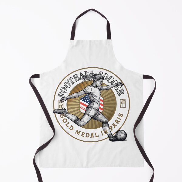 Item preview, 2024 - USA - FOOTBALL - SOCCER - GOLD MEDAL - PARIS - 2 designed and sold by ArtProjectShop.