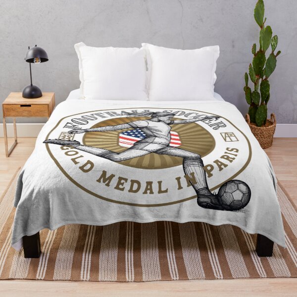 Item preview, 2024 - USA - FOOTBALL - SOCCER - GOLD MEDAL - PARIS - 2 designed and sold by ArtProjectShop.