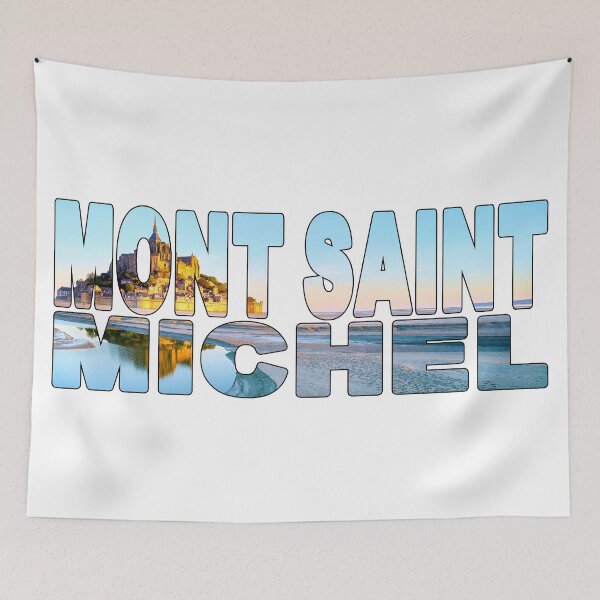 Item preview, MONT SAINT MICHEL - Normandy France Sunrise Reflections designed and sold by Adam Gormley.