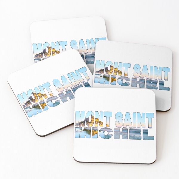 Item preview, MONT SAINT MICHEL - Normandy France Sunrise Reflections designed and sold by Adam Gormley.