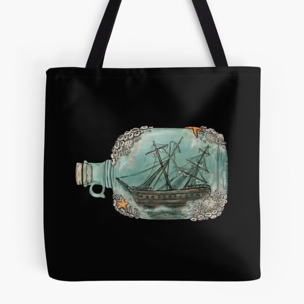 Item preview, Barnacle Ship In A Bottle designed and sold by OralProsacco.