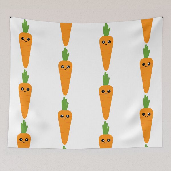 Item preview, Carrot cartoon and cute orange carrot lover Halloween designed and sold by Anngozza2.