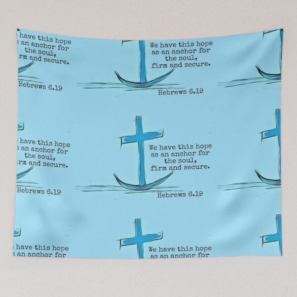 Item preview, Hope as an anchor for the soul. Hebrews 6.19 designed and sold by Kangaroo Sun.