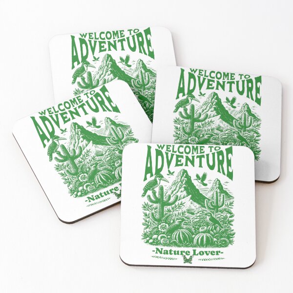 Item preview, Welcome to Adventure_Nature Lover designed and sold by NuttySqueaky.