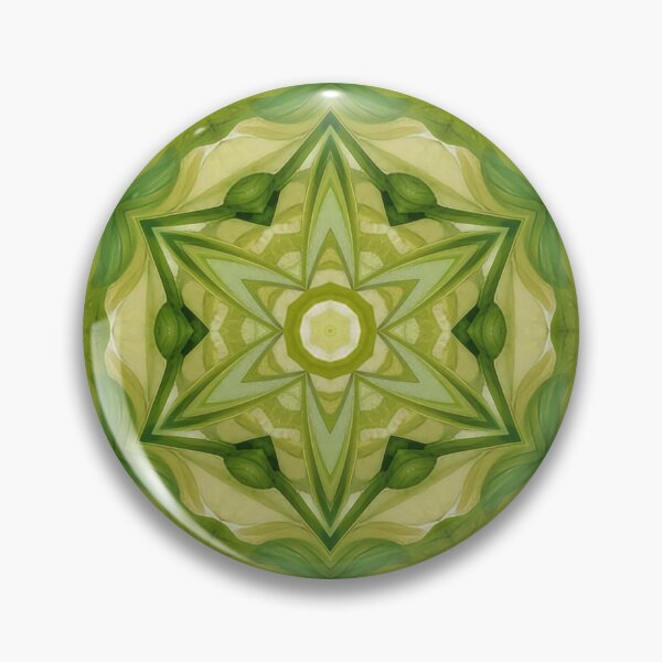 Item preview, Flor de estrella verde designed and sold by StudioInTheBack.