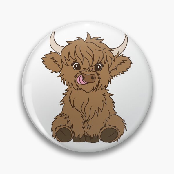 Item preview, Cute highland calf designed and sold by Beautyqueens Beautys.