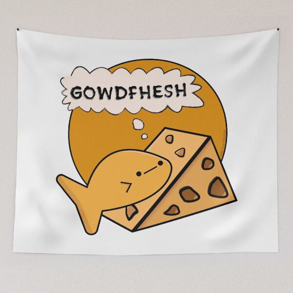 Item preview, Goofy Goldfish designed and sold by MJ-Illustration.