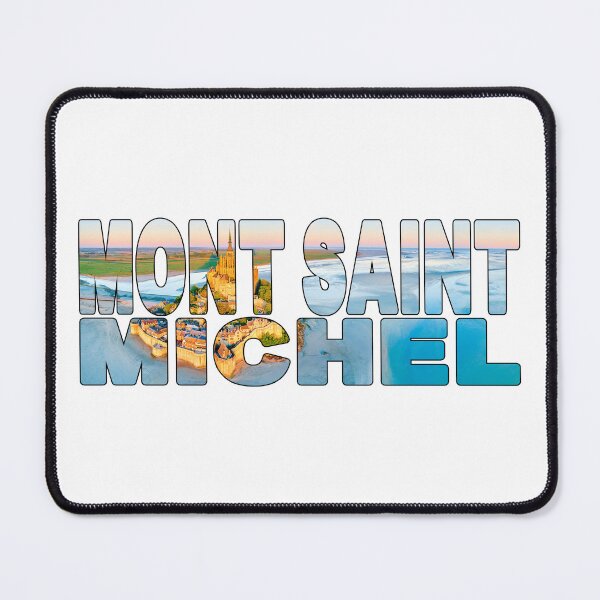 Item preview, MONT SAINT MICHEL - Normandy France Sunrise Aerial designed and sold by Adam Gormley.