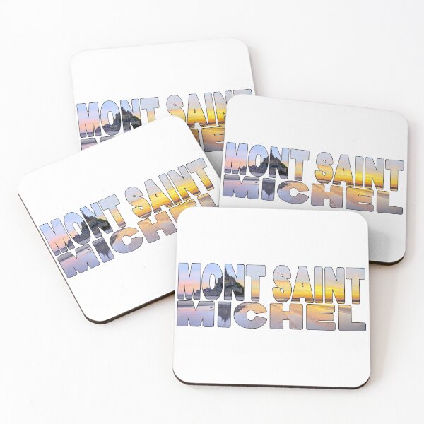 Item preview, MONT SAINT MICHEL - Normandy France Sunset Reflections designed and sold by Adam Gormley.