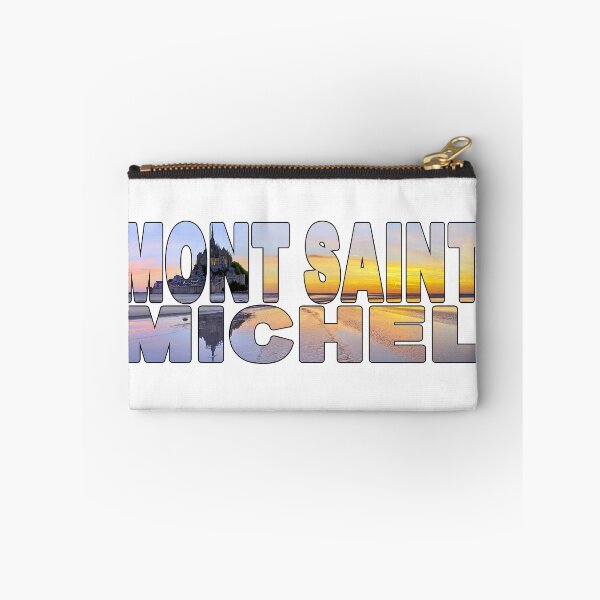 Item preview, MONT SAINT MICHEL - Normandy France Sunset Reflections designed and sold by Adam Gormley.