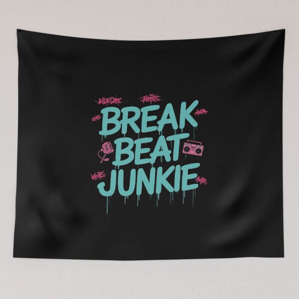 Item preview, Hip Hop's Beat Brigade Break Beat Junkie  designed and sold by RadDeck.