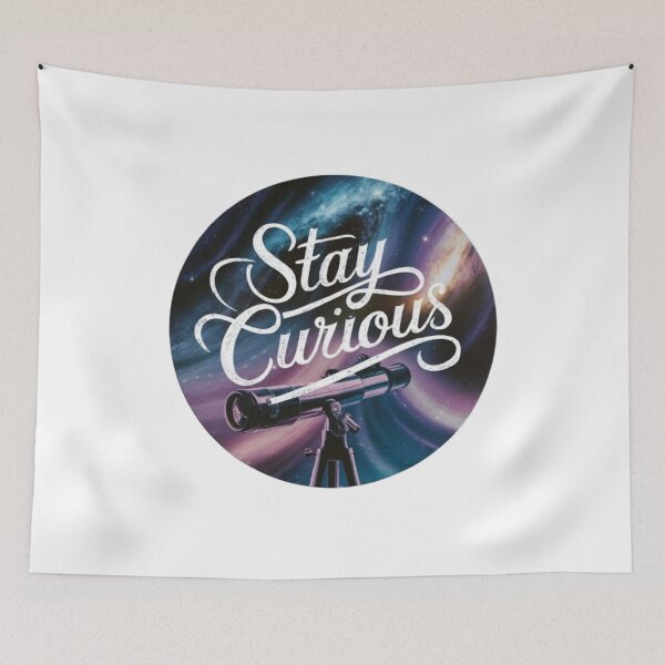Item preview, Stay Curious designed and sold by CrystalCove11.