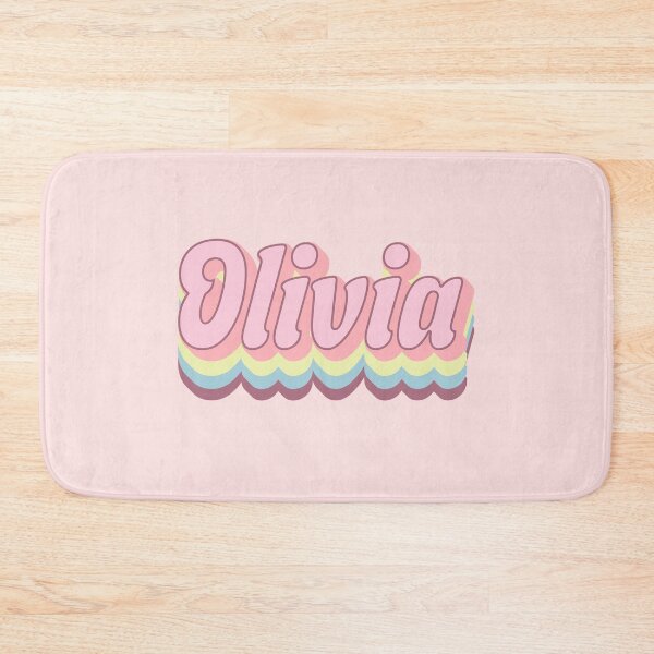 Item preview, Custom Retro Logo Print Olivia Name Photographic Print Logos  designed and sold by Marty Party .