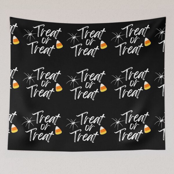 Item preview, Halloween inspired quote treat or treat designed and sold by ReynoldsFun.