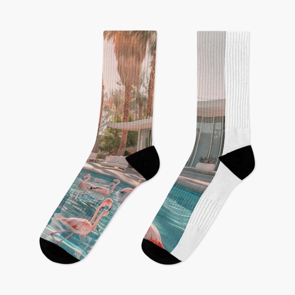 Item preview, Flamingos Flocking designed and sold by DreamerBot.