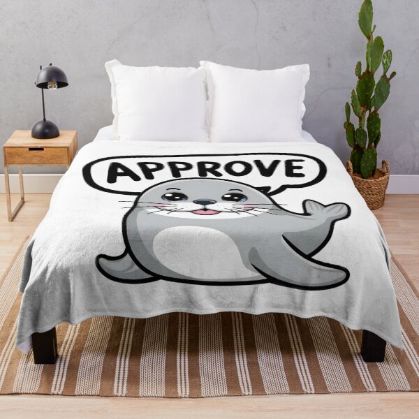 Item preview, Cute Seal Of Approval designed and sold by PlanetMarker.