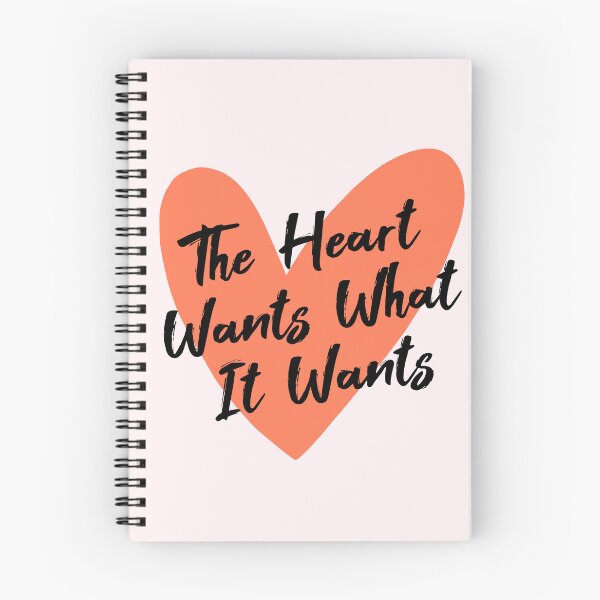 Item preview, The Heart Wants What It Wants designed and sold by Fanverse Merchandise.