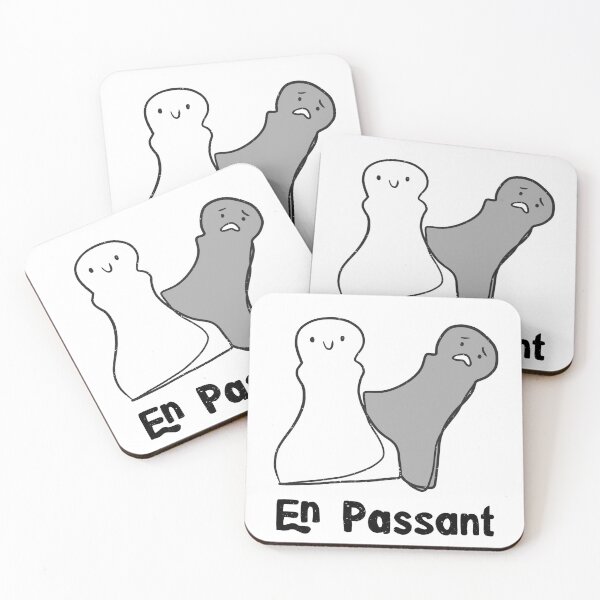 Item preview, En Passant line art version designed and sold by MaddaMom.