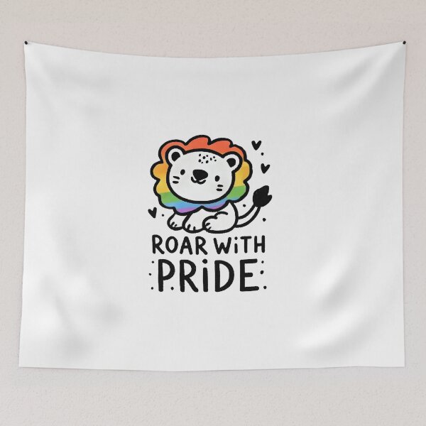 Item preview, Roar with Pride - LGBTQ+  designed and sold by Thak24.
