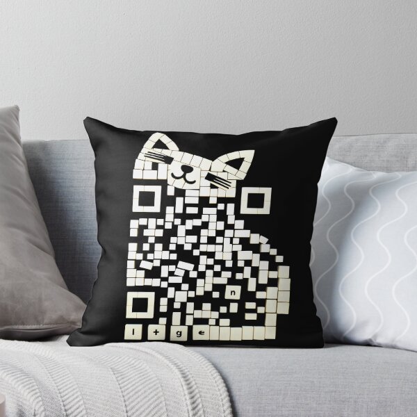 Item preview, Pixel Purrfection - QR Code Feline designed and sold by deepakrode7.