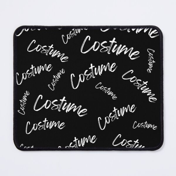 Item preview, Halloween inspired quote costume white on black designed and sold by ReynoldsFun.