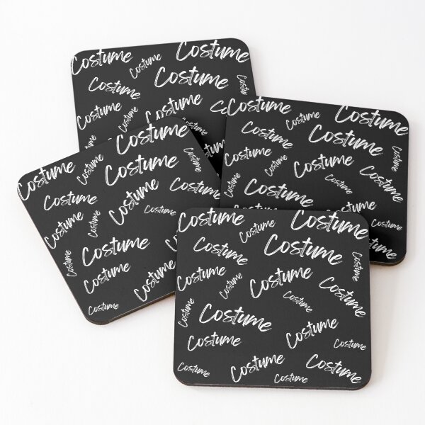 Item preview, Halloween inspired quote costume white on black designed and sold by ReynoldsFun.