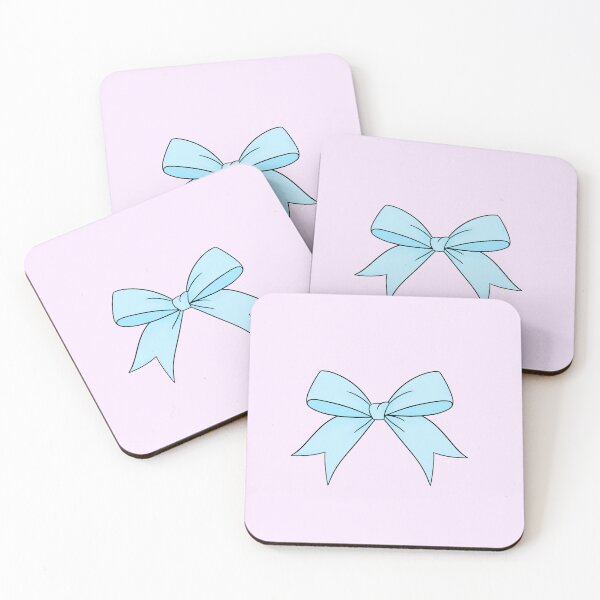 Item preview, Baby Blue Bow - Pink Background  designed and sold by The Abysmall.