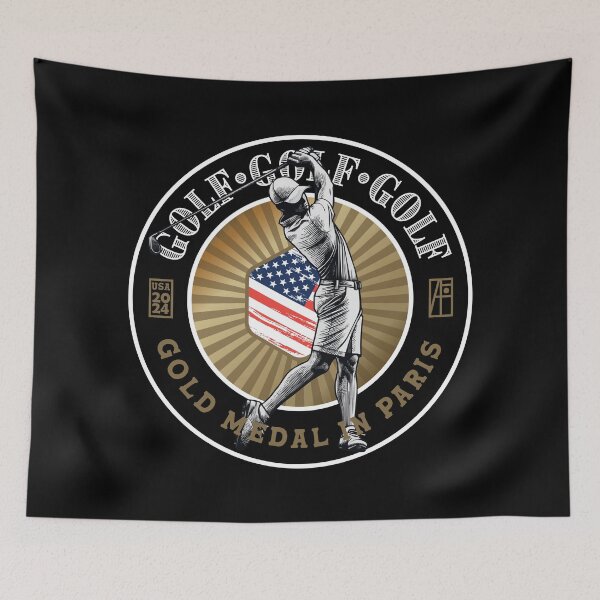 Item preview, 2024 - USA - GOLF - GOLD MEDAL - PARIS - 1 designed and sold by ArtProjectShop.