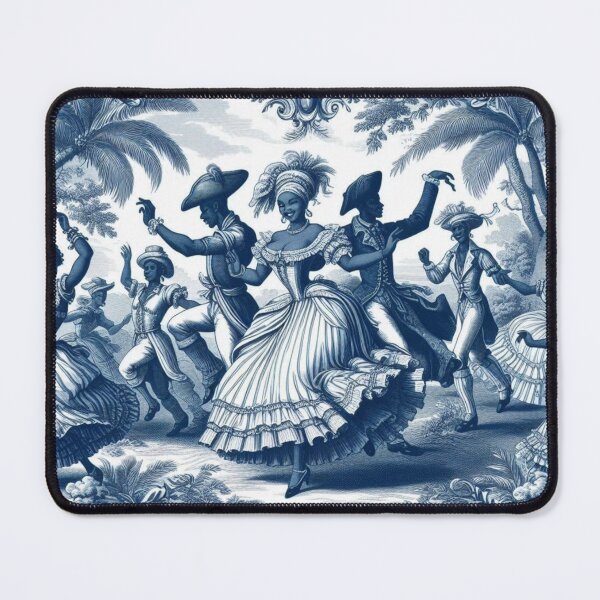 Item preview, Toile blue designed and sold by Jonnybonnie.