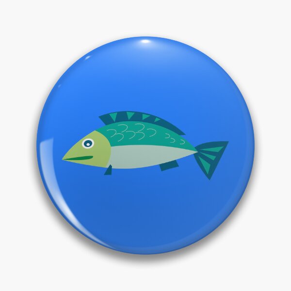 Item preview, GREEN FISH designed and sold by larissa-myrie.