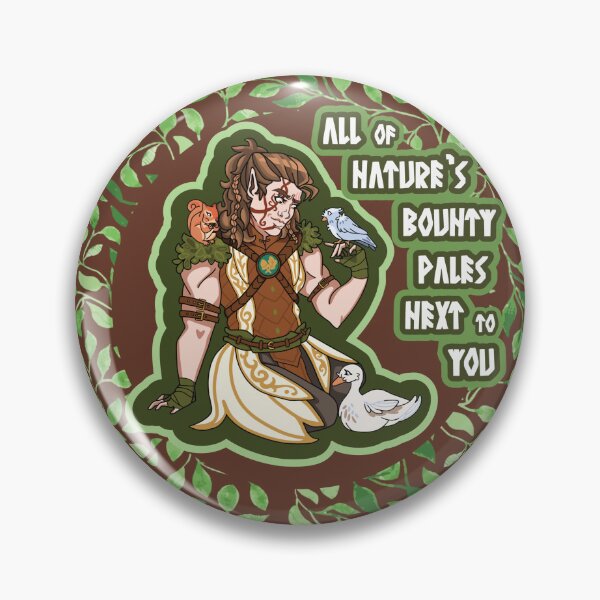 Item preview, All of Nature's Bounty Halsin Baldur's Gate  designed and sold by SpookyCuteCharm.