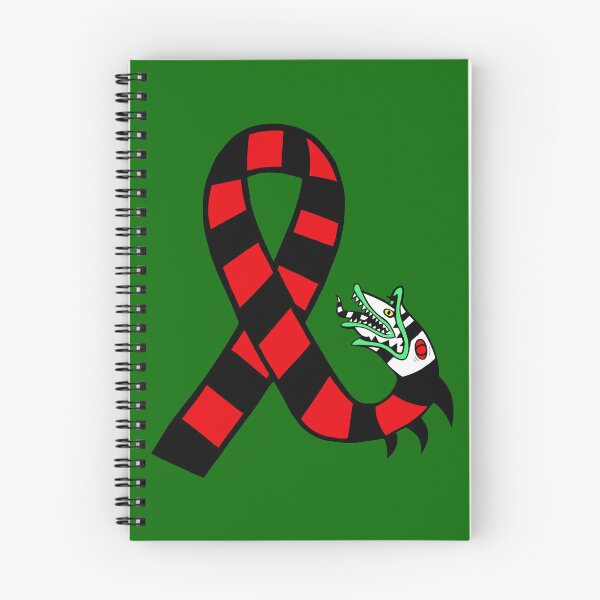 Item preview, Awareness Ribbon Creepy Worm (Red) designed and sold by CaitlynConnor.