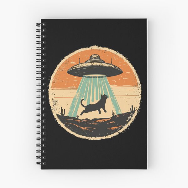 Item preview, Alien Abduction Cat designed and sold by Nufauna.