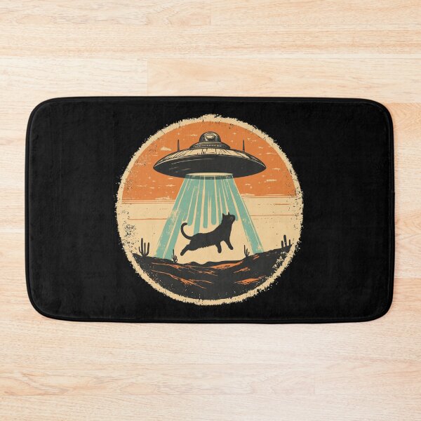 Item preview, Alien Abduction Cat designed and sold by Nufauna.