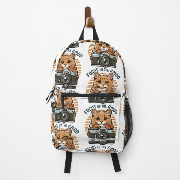 Item preview, Focus on the good. Cat taking pictures designed and sold by Artquinox.