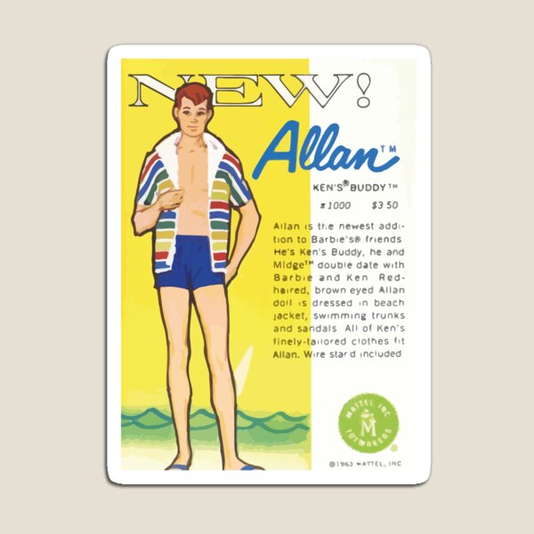 Item preview, retro alan doll designed and sold by venus-print.