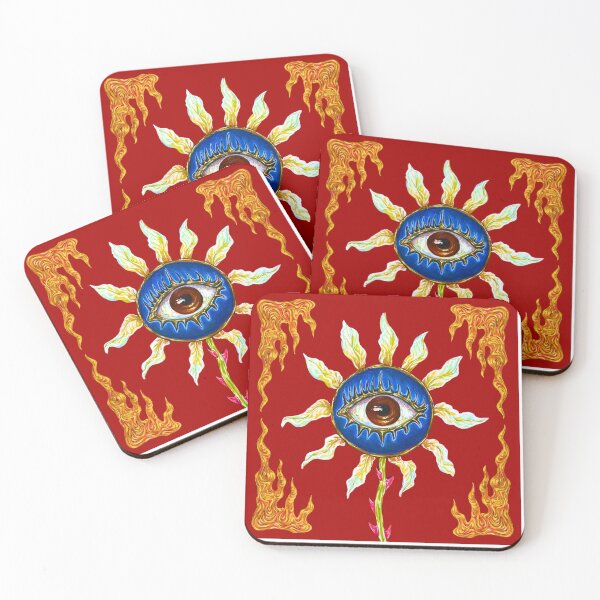 Item preview, Eye on Fire (red) designed and sold by MadMon Art.